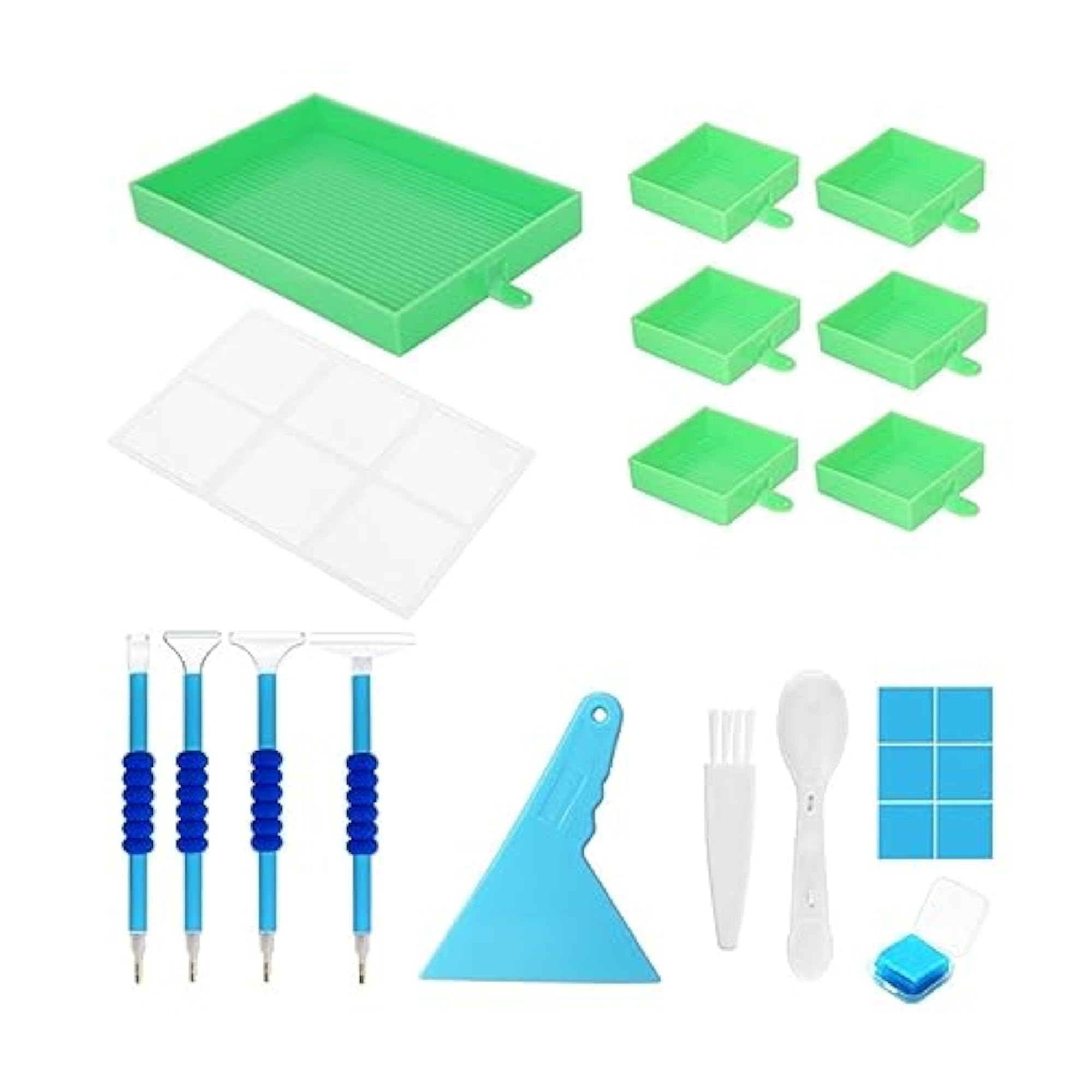 5D Diamond Paintings Tray Kits DIY Craft Sorting Trays